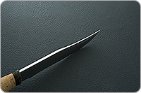 Нож Волкодав береста, 95х18, текстолит : фото 8