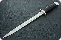 Кортик офицерский граб - черное дерево, 95х18, алюминий : фото 2