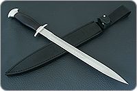 Кортик офицерский граб - черное дерево, 95х18, алюминий : фото 10