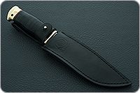 Нож Тайга наборная кожа, 95х18, латунь : фото 11