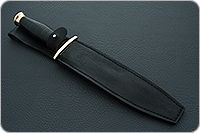 Кинжал охотничий-С наборная кожа, 95х18, латунь : фото 10