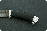 Нож Артыбаш наборная кожа, дамаск, алюминий : фото 6