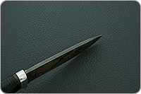 Нож Артыбаш наборная кожа, дамаск, алюминий : фото 9