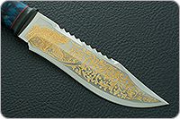 Нож Тайга стабилизированный кап, 95х18, текстолит : фото 4