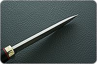 Нож Артыбаш наборная кожа, 95х18, латунь : фото 8