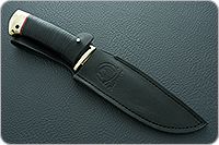 Нож Артыбаш наборная кожа, 95х18, латунь : фото 10