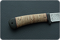 Нож Малек-2 береста, 95х18, текстолит : фото 5