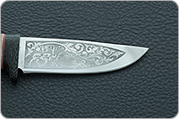 Нож Малек-2 береста, 95х18, текстолит : фото 7