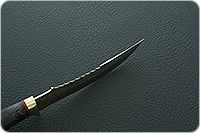 Нож Рыбацкий-1 стабилизированный кап, 95х18, латунь : фото 8