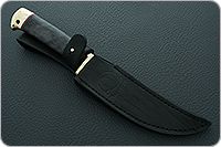 Нож Рыбацкий-1 стабилизированный кап, 95х18, латунь : фото 10