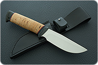 Нож Сталкер береста, 95х18, текстолит : фото 6