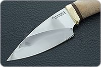 Нож Утес кап березовый, 95х18, латунь : фото 3