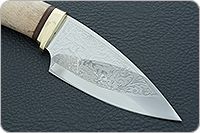 Нож Утес кап березовый, 95х18, латунь : фото 4