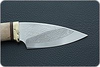 Нож Утес кап березовый, 95х18, латунь : фото 7