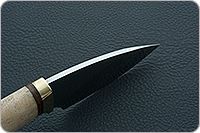 Нож Утес кап березовый, 95х18, латунь : фото 8