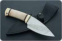 Нож Утес кап березовый, 95х18, латунь : фото 9