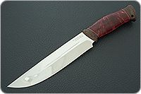 Нож Таежный-2 стабилизированный кап, 95х18, текстолит : фото 2