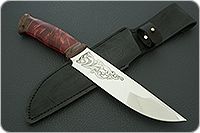 Нож Таежный-2 стабилизированный кап, 95х18, текстолит : фото 9