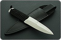 Метательный нож Боец-2 (Стоунвош) обмотка, эи-107, цельнометаллический : фото 9