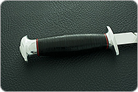 Кортик офицерский наборная кожа, 95х18, алюминий : фото 5