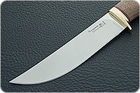 Нож Монблан-2 орех, 95х18, латунь : фото 3