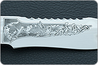 Нож Тайга береста, 95х18, латунь : фото 7