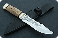 Нож Тайга береста, 95х18, латунь : фото 9