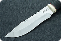 Нож Тайга наборная кожа, 95х18, латунь : фото 3