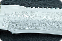 Нож Тайга наборная кожа, 95х18, латунь : фото 5