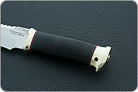 Нож Тайга наборная кожа, 95х18, латунь : фото 7