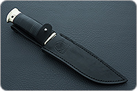 Нож Тайга наборная кожа, 95х18, латунь : фото 10