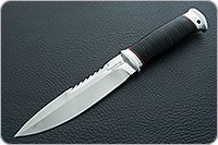 Нож Спас-2 наборная кожа, 95х18, алюминий : фото 2