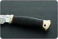 Нож Спас-1 наборная кожа, 95х18, латунь : фото 5