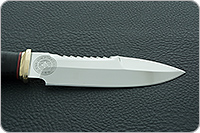 Нож Спас-1 наборная кожа, 95х18, латунь : фото 6