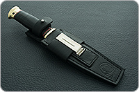 Нож Спас-1 наборная кожа, 95х18, латунь : фото 9