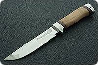 Нож Грибник орех, 95х18, алюминий : фото 2