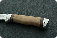 Нож Грибник орех, 95х18, алюминий : фото 6