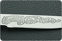 Нож Грибник орех, 95х18, алюминий : фото 8