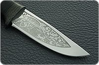 Нож Малек-2 наборная кожа, 95х18, текстолит : фото 4