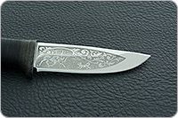 Нож Малек-2 наборная кожа, 95х18, текстолит : фото 7