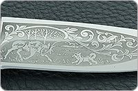 Нож Малек-2 наборная кожа, 95х18, текстолит : фото 8