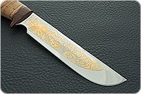 Нож Медвежий-2 береста, эи-107, текстолит : фото 4