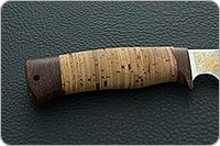 Нож Медвежий-2 береста, эи-107, текстолит : фото 5