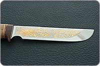 Нож Медвежий-2 береста, эи-107, текстолит : фото 7