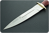 Кинжал охотничий-С стабилизированный кап, 95х18, латунь : фото 3