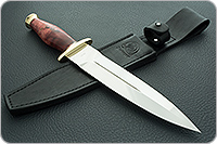 Кинжал охотничий-С стабилизированный кап, 95х18, латунь : фото 9