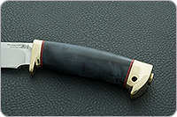 Нож Артыбаш стабилизированный кап, 95х18, латунь : фото 6