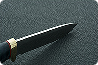 Нож Артыбаш стабилизированный кап, 95х18, латунь : фото 8