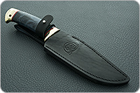 Нож Артыбаш стабилизированный кап, 95х18, латунь : фото 10