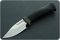 Нож Малек наборная кожа, 95х18, текстолит : фото 2